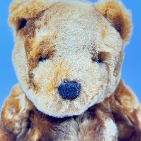 🧸 2/$18 | Vintage Velvete by Greek 12" Jointed Teddy Bear Stuffed Animal Plush - Picture 10 of 13